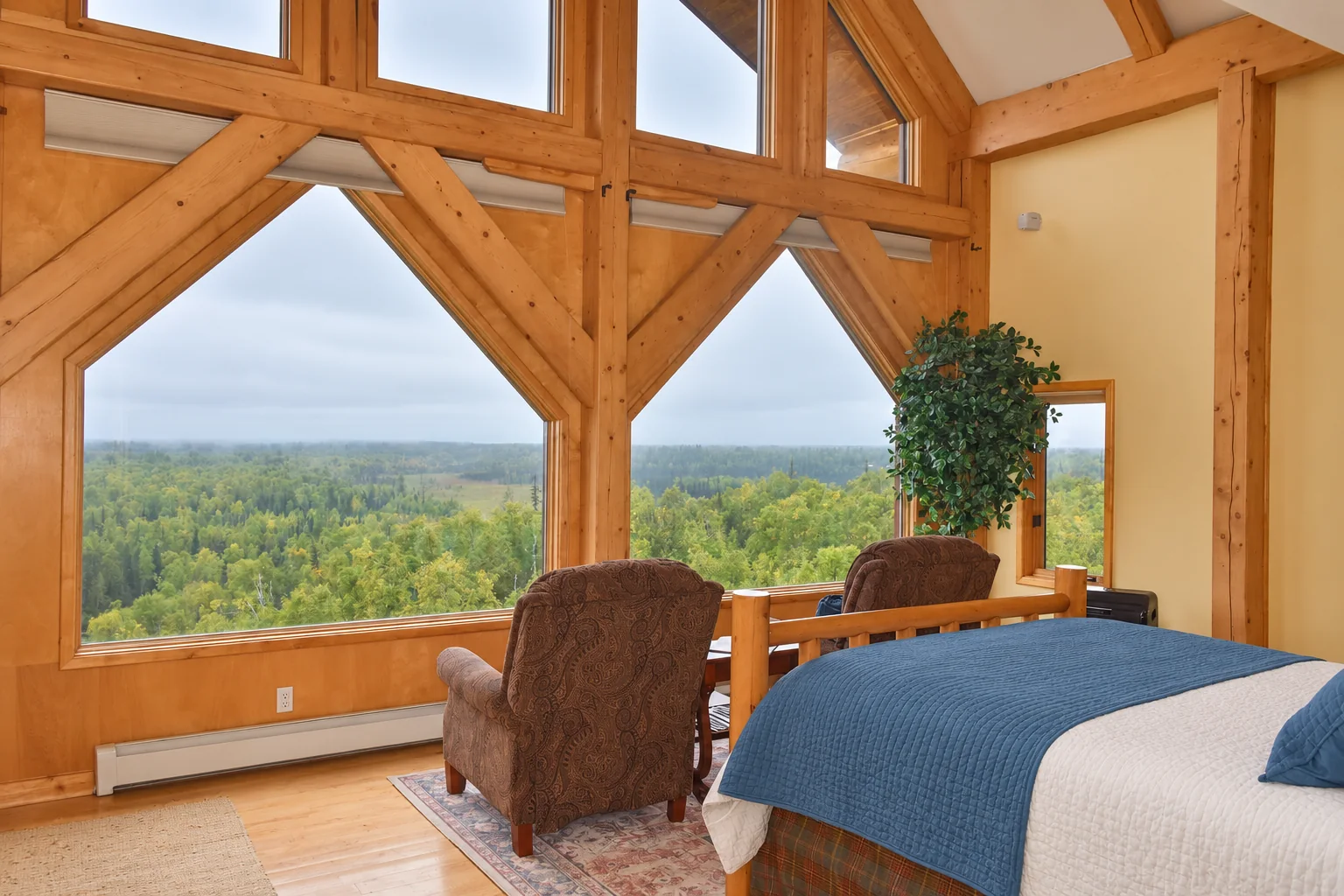 Mountain view from Denali View Suite at Denali Overlook Inn